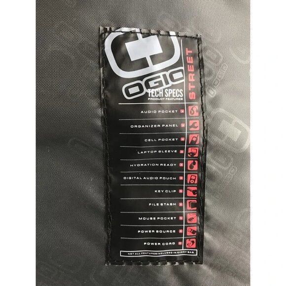 Ogio Brown Classification #03507 Key Clip Organizer Panel Shoulder/Messenger Bag - Picture 15 of 16